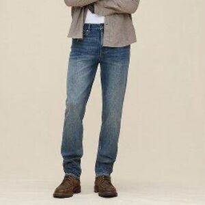 Banana Republic Men's 33x32 Slim Fit Jeans Denim Medium Wash Cotton Blend EUC